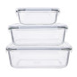 Fresh prostokątny pojemnik z pokrywą 1,0l 20,4x15,5x6,9cm EAN: 5904252376942