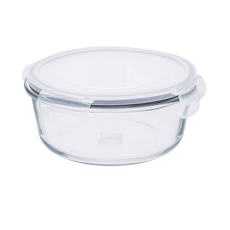 Fresh Okrągły Pojemnik z Pokrywą 0,6l 15,6x7,1cm EAN: 5904252377086