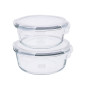Fresh Okrągły Pojemnik z Pokrywą 0,6l 15,6x7,1cm EAN: 5904252377086