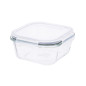 Fresh Pojemnik Kwadratowy 0,45l z Pokrywką 13,6x13,6x6,5cm EAN: 5904252377000