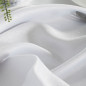 Harper obrus wodoodporny, obszyty listwą 2 cm, 140x260cm, kolor 001 biały ze srebrnym lurexem