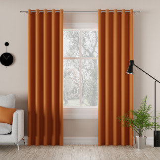 Dona Tkanina Dekoracyjna Blackout 280cm Pomarańczowa 035 EAN: 5907693257610