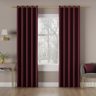 Tkanina dekoracyjna Dona blackout 280cm winny 011 EAN: 5907693257801