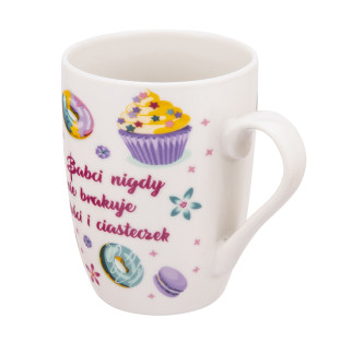 Babcine słodkości kubek baryłka nbc 320 ml color box