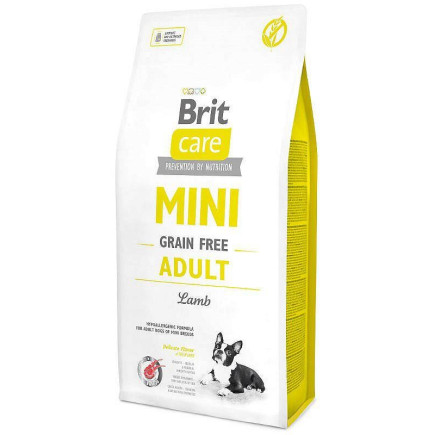 Brit care mini grain-free adult lamb 7kg