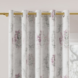 Kairo Tkanina dekoracyjna Velvet 150cm Szaro-Różowy EAN: 5907693282254