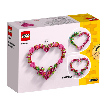 Lego okolicznościowe 40638 ozdoba w kształcie serca