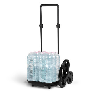 WÓZEK NA ZAKUPY 30KG/52L. TRIS NEW CZERWONY 6 KÓŁEK