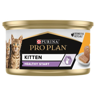 Purina pro plan kitten healthy start kurczak - mokra karma dla kota - 85 g