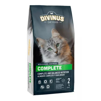 Divinus cat complete dla kotów dorosłych 2kg