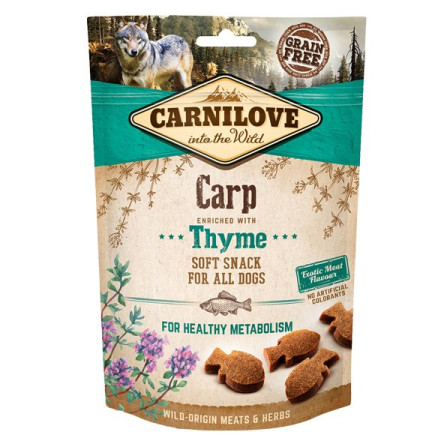 Carnilove przysmak soft m.carp+thyme 200g