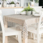 Lumina Obrus Gipiurowy Szary Lurex 140x180 cm EAN: 5907693283404