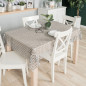 Obrus gipiurowy Jasmina szary z lurexem 140x180cm EAN: 5907693283688