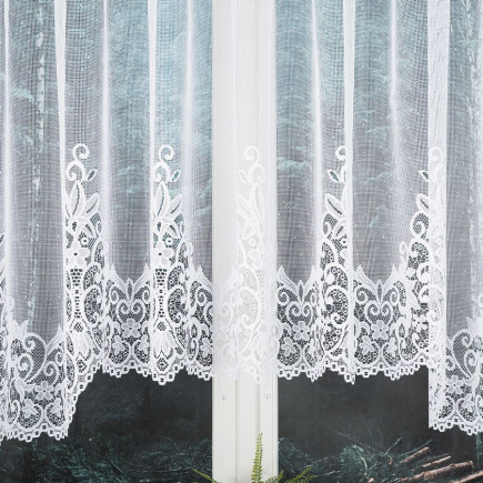 Berenika firanka żakardowa gotowa 530x160cm kolor 001 biały EAN: 5907693229976