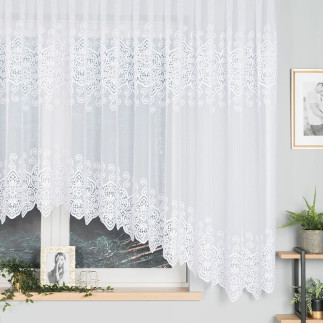 Celina firanka żakardowa gotowa biała 500x160cm EAN: 5907693246782