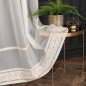 Firanka haftowana Linus 300cm 014 offwhite ze złotym z błyskiem, EAN: 5907693262249