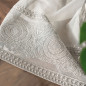 Firanka Haftowana Linus 300cm Offwhite ze Srebrnym Błyskiem EAN: 5907693262256