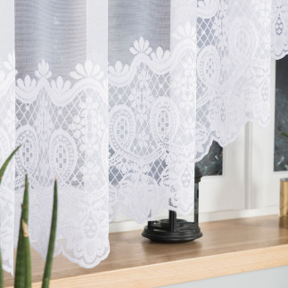 Firanka żakardowa Daria, biała 400x160cm, EAN: 5907693246843