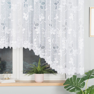 Firanka żakardowa Renata 400x150cm Biała EAN: 5907693247192