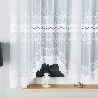 Firanka żakardowa Bastia gotowa 400x160cm biała EAN: 5907693226104
