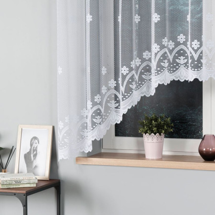 Florentyna firanka żakardowa 330x160cm, kolor biały, EAN: 5907693215795
