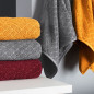Ręcznik Oliwier 70x140 cm, ciemno czerwony burgundowy, EAN: 5907693237315