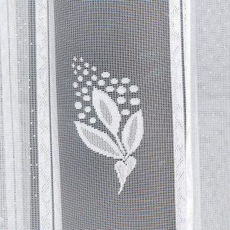 Beata firanka żakardowa gotowa, szerokość 315 x wysokość 160cm, kolor 001 biały