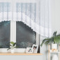 Genowefa firanka żakardowa gotowa, 400x120cm, biały - EAN: 5907693247451