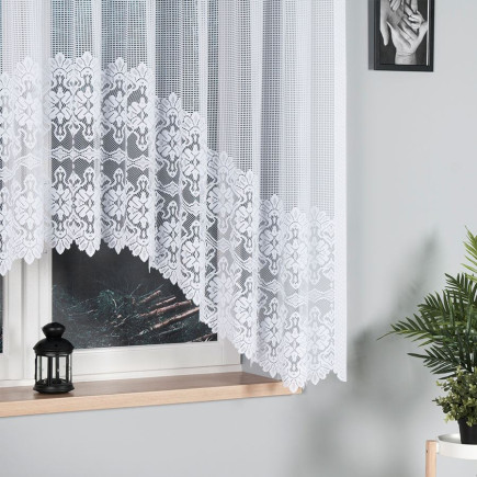 Serafina firanka żakardowa gotowa 310x160cm kolor biały EAN: 5907693225435