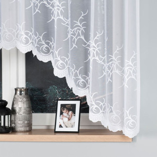 Bakaro Firanka Żakardowa Gotowa 320x160 cm Biała EAN: 5907693232365