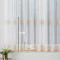 Firanka haftowana pasowa 160cm, kolor biały 001, EAN: 5907693257849