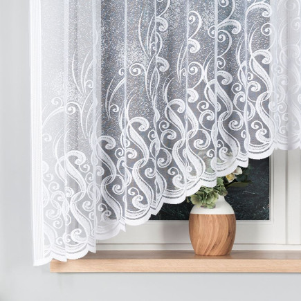 Firanka żakardowa Wanda 300x160cm kolor biały 001, EAN: 5907693222069