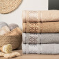 Ręcznik Paola 70x140cm karmelowy EAN: 5907693225695 Ręcznik Paola 70x140cm karmelowy EAN: 5907693225695
