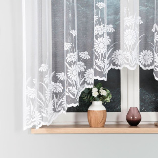 Firanka żakardowa Aralia 300x160 cm Biała EAN: 5907693225466