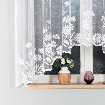 Firanka żakardowa Aralia 300x160 cm Biała EAN: 5907693225466