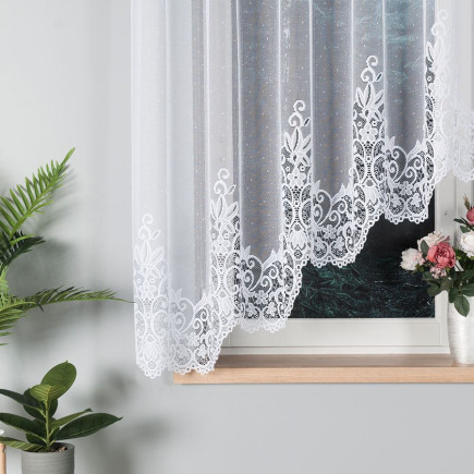 Berenika firanka żakardowa gotowa 300x160cm biały EAN: 5907693229952