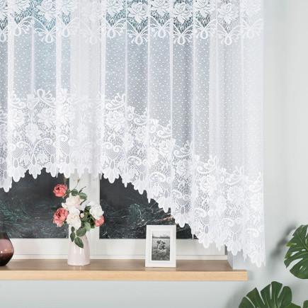 Demetria firanka żakardowa gotowa 300x160cm biały EAN: 5907693239234