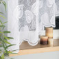 Firanka żakardowa Nora gotowa 300x160 cm, kolor biały 001, EAN: 5907693248403