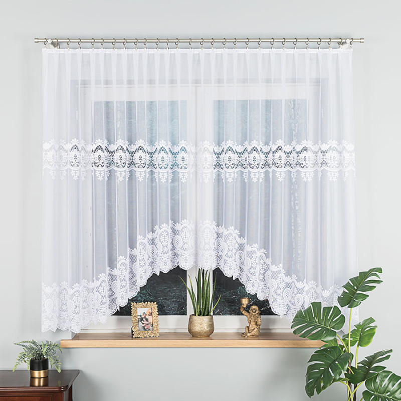 Firanka żakardowa Daria 300x160cm biały EAN: 5907693246836