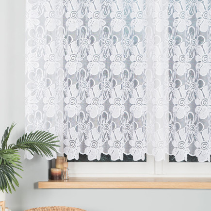Patrycja firanka żakardowa gotowa 300x150cm biały EAN: 5907693269774
