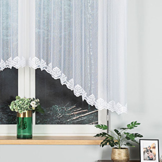 Żaklina firanka żakardowa gotowa biała 300x140cm EAN: 5907693249738