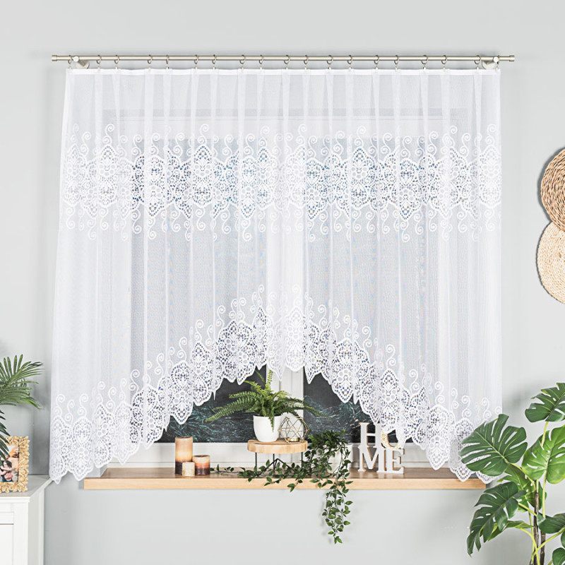 Celina firanka żakardowa gotowa 300x160cm, kolor biały - EAN: 5907693246768