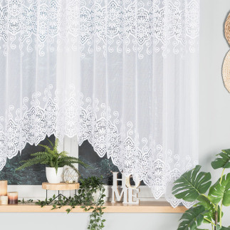 Celina firanka żakardowa gotowa 300x160cm, kolor biały - EAN: 5907693246768