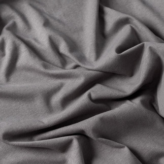 Dreamy premium prześcieradło jersey z gumką, szerokość 90 x wysokość 200cm, kolor 003 ciemny szary