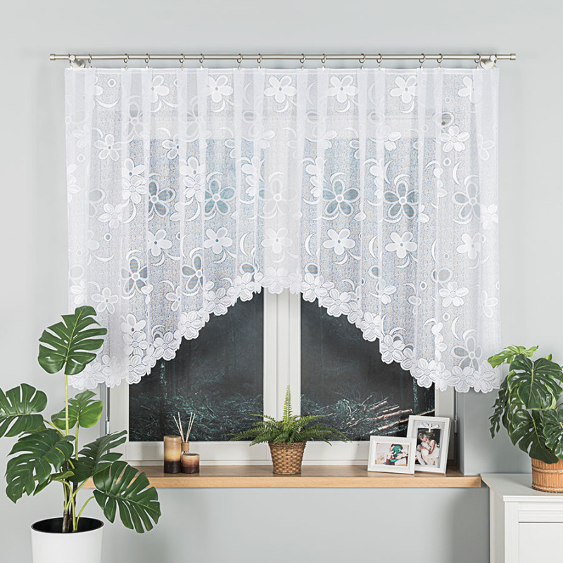 Firanka żakardowa Renata 300x130cm biały EAN: 5907693247178
