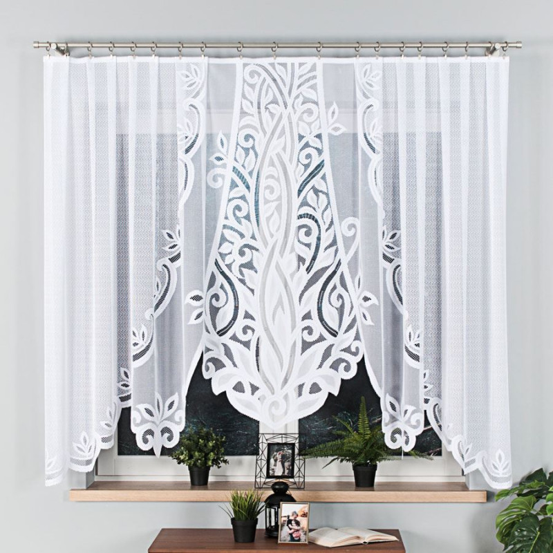Firanka żakardowa Pola 300x160cm biały EAN: 5907693233119