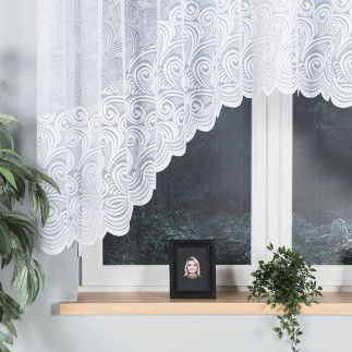 Kinga firanka żakardowa gotowa 300x140cm biały EAN: 5907693235724