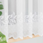 Firanka haftowana 160cm, kolor biały 001 - EAN: 5907693266865