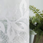 Firanka haftowana 160cm, kolor biały 001 - EAN: 5907693266865