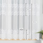 Firanka haftowana 160cm, kolor biały 001 - EAN: 5907693266865